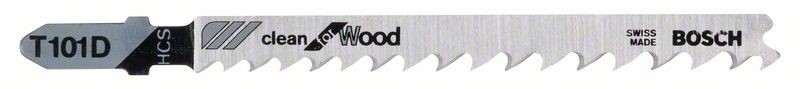 JIGSAW BLADES FOR WOOD T 101 D - SOFT WOOD UP TO 45MM 